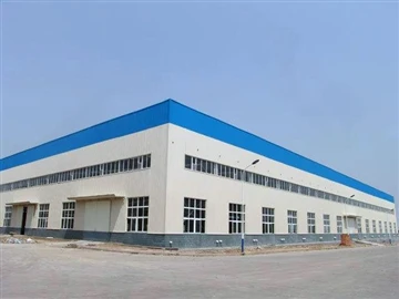 Logistické centrum skladu s prefabrikovanou ocelovou konstrukcí